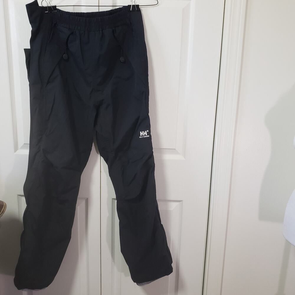 Helly Hansen Vintage 90s Ski Snowboarding Pants Helly-Tech - Black-M